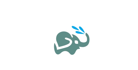 Шаблон логотипа на тему графика