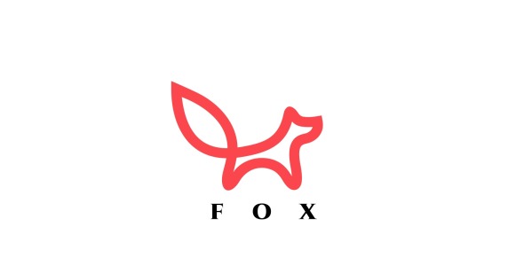 Шаблон логотипа на тему графика