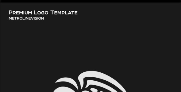 Шаблон логотипа на тему графика