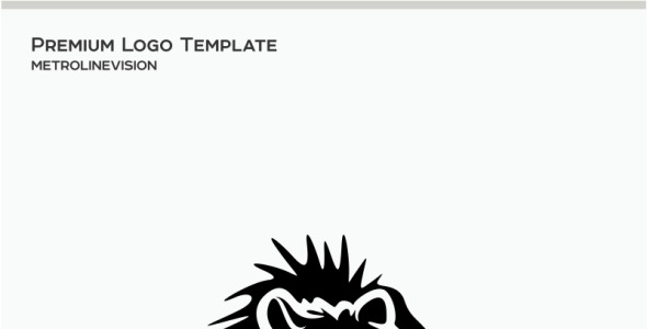 Шаблон логотипа на тему графика