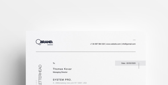 Фирменный стиль на тему графика