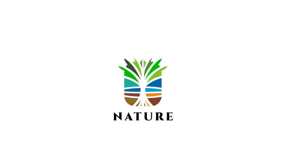 Шаблон логотипа на тему графика