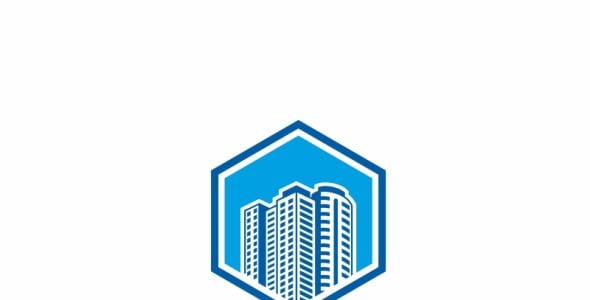 Шаблон логотипа на тему графика