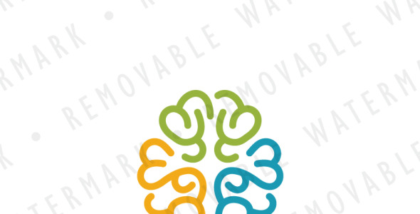 Шаблон логотипа на тему графика