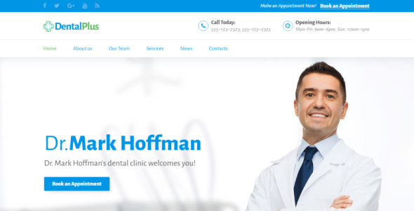 точный шаблон html целевой страницы стоматологической клиники