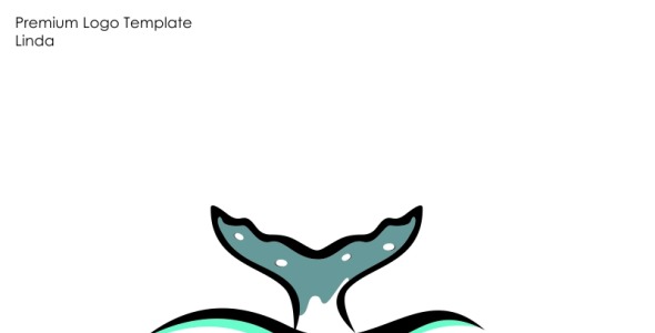 Шаблон логотипа на тему графика