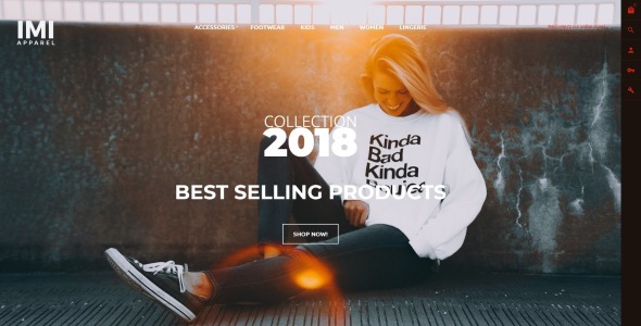 шаблон opencart магазина одежды