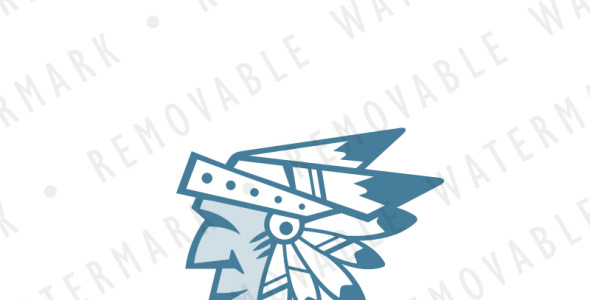 Шаблон логотипа на тему графика