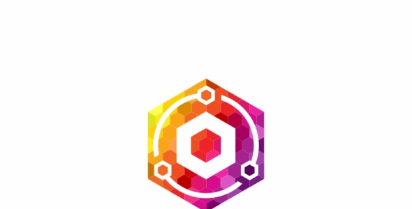 Шаблон логотипа на тему графика