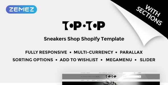 спортивная обувь shopify тема