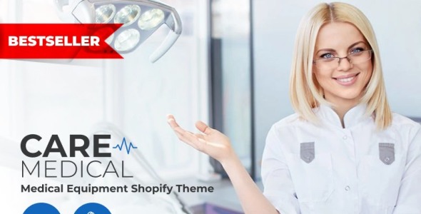 медицинское оборудование shopify тема