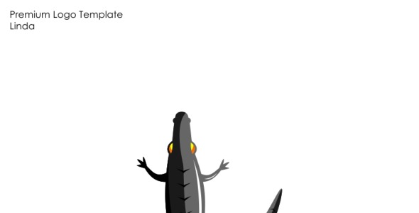 Шаблон логотипа на тему графика