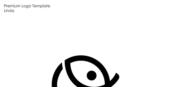 Шаблон логотипа на тему графика