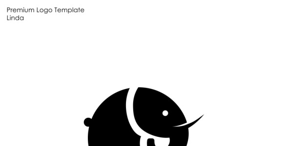 Шаблон логотипа на тему графика