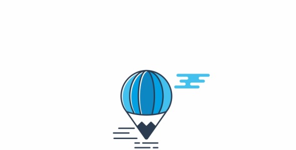 Шаблон логотипа на тему графика