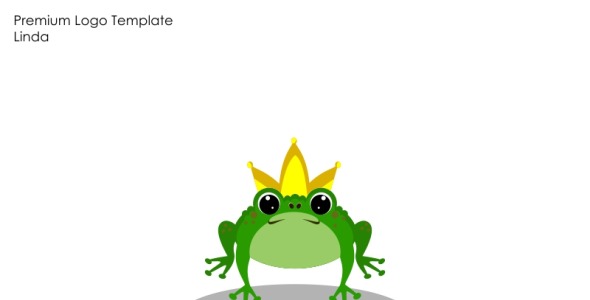 Шаблон логотипа на тему графика