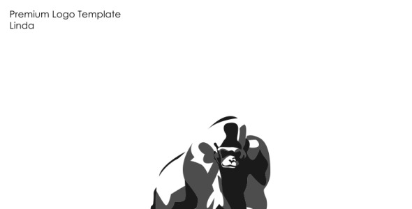 Шаблон логотипа на тему графика