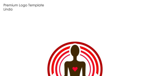 Шаблон логотипа на тему графика