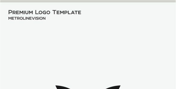 Шаблон логотипа на тему графика