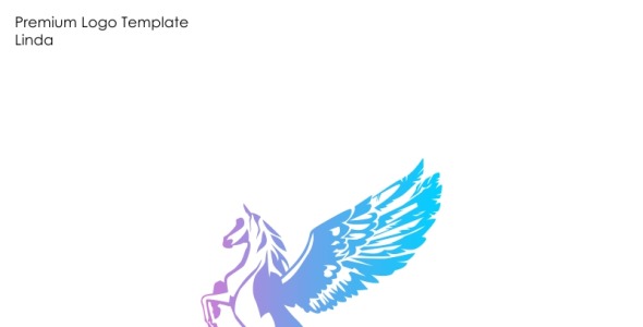 Шаблон логотипа на тему графика