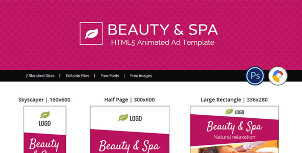 Animated Banner на тему графика