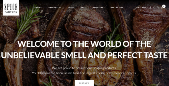 spice factory отзывчивый шаблон opencart