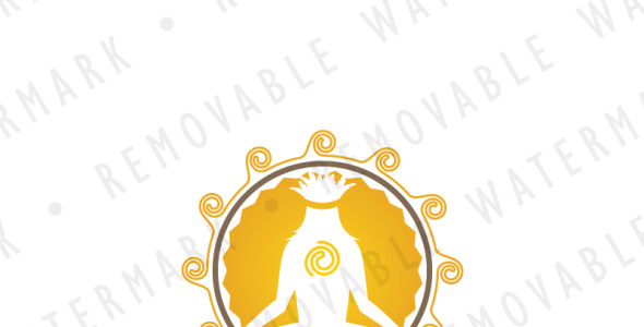 Шаблон логотипа на тему графика