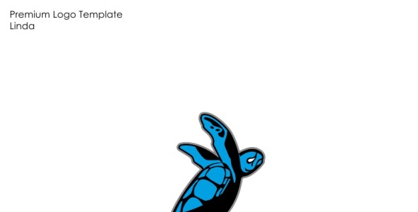 Шаблон логотипа на тему графика