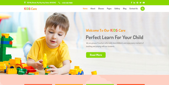 Адаптивный PSD шаблон на тему товары повседневного потребления