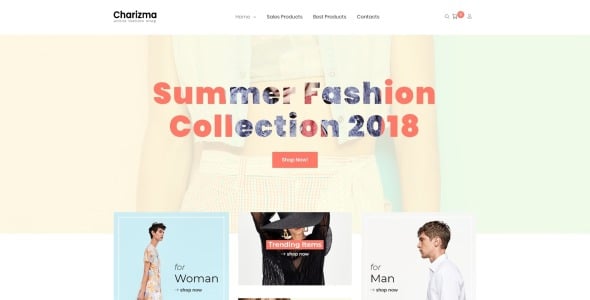 модный магазин elementor woocommerce theme
