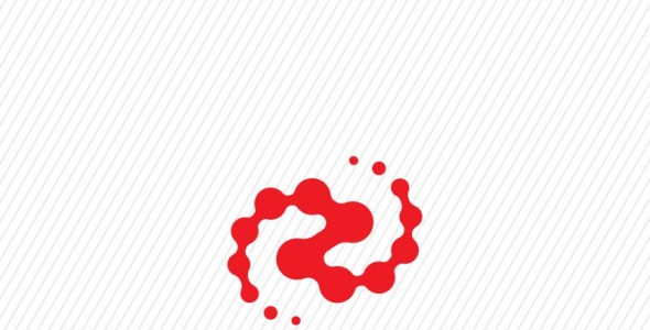 Шаблон логотипа на тему графика