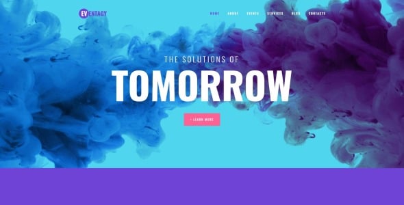 event agency wordpress elementor theme