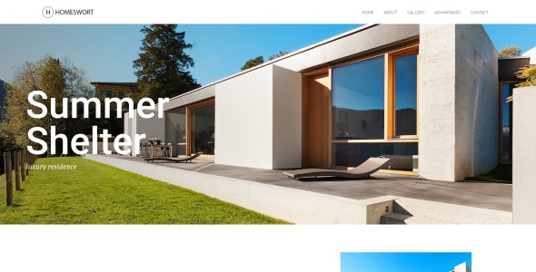 роскошная недвижимость wordpress elementor theme