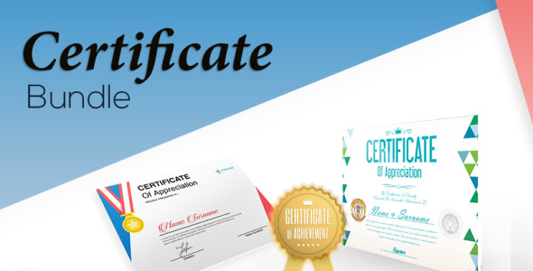 Шаблон сертификата на тему графика