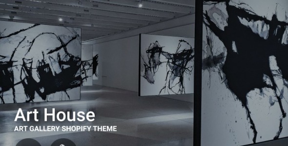 художественная галерея shopify тема