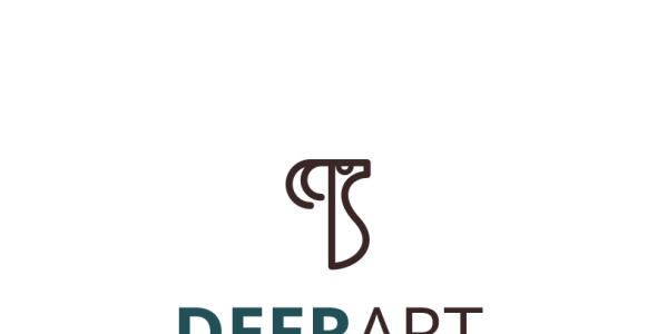 Шаблон логотипа на тему графика