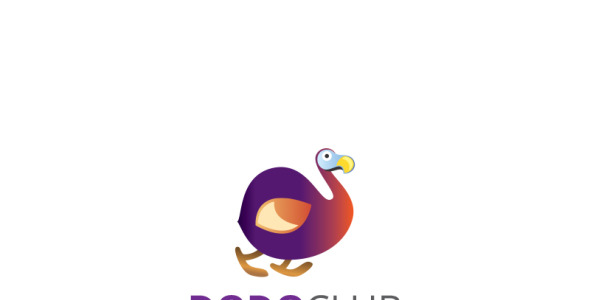 Шаблон логотипа на тему графика