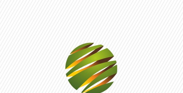 Шаблон логотипа на тему графика