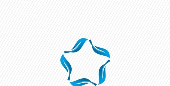 Шаблон логотипа на тему графика