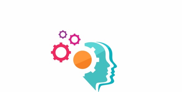 Шаблон логотипа на тему графика