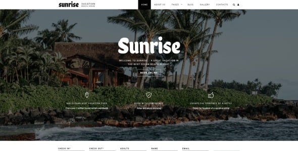 шаблон joomla для загородного дома