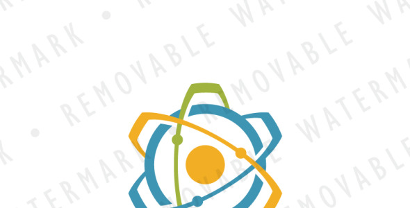 Шаблон логотипа на тему графика