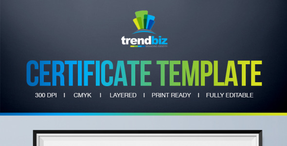 Шаблон сертификата на тему графика