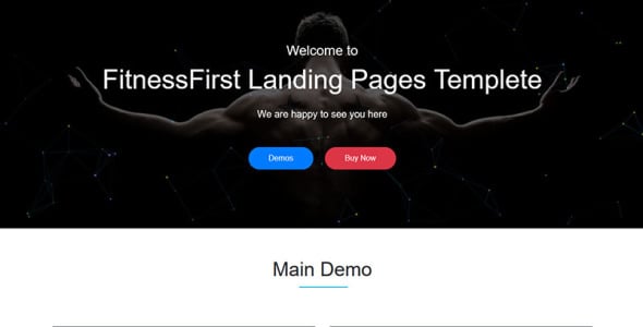 html5 landing page tempalte landing page template