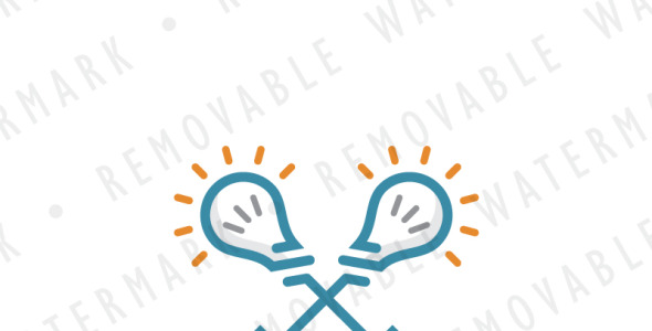 Шаблон логотипа на тему графика