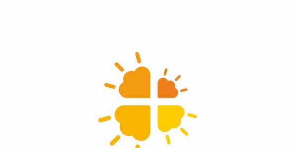 Шаблон логотипа на тему графика