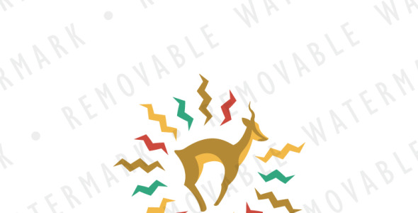 Шаблон логотипа на тему графика