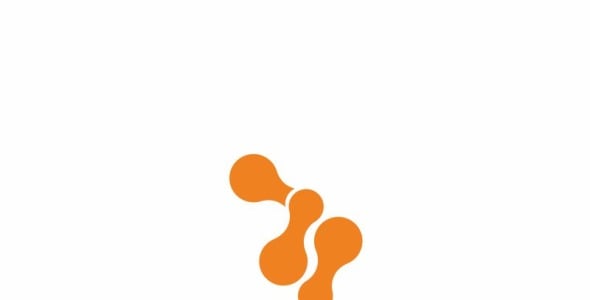 Шаблон логотипа на тему графика