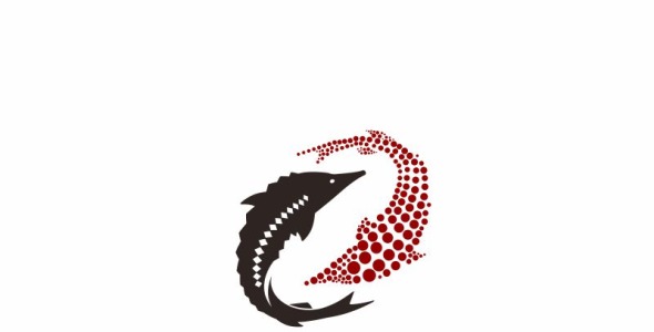 Шаблон логотипа на тему графика