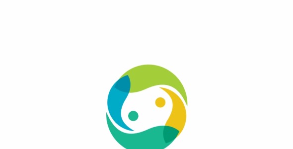 Шаблон логотипа на тему графика